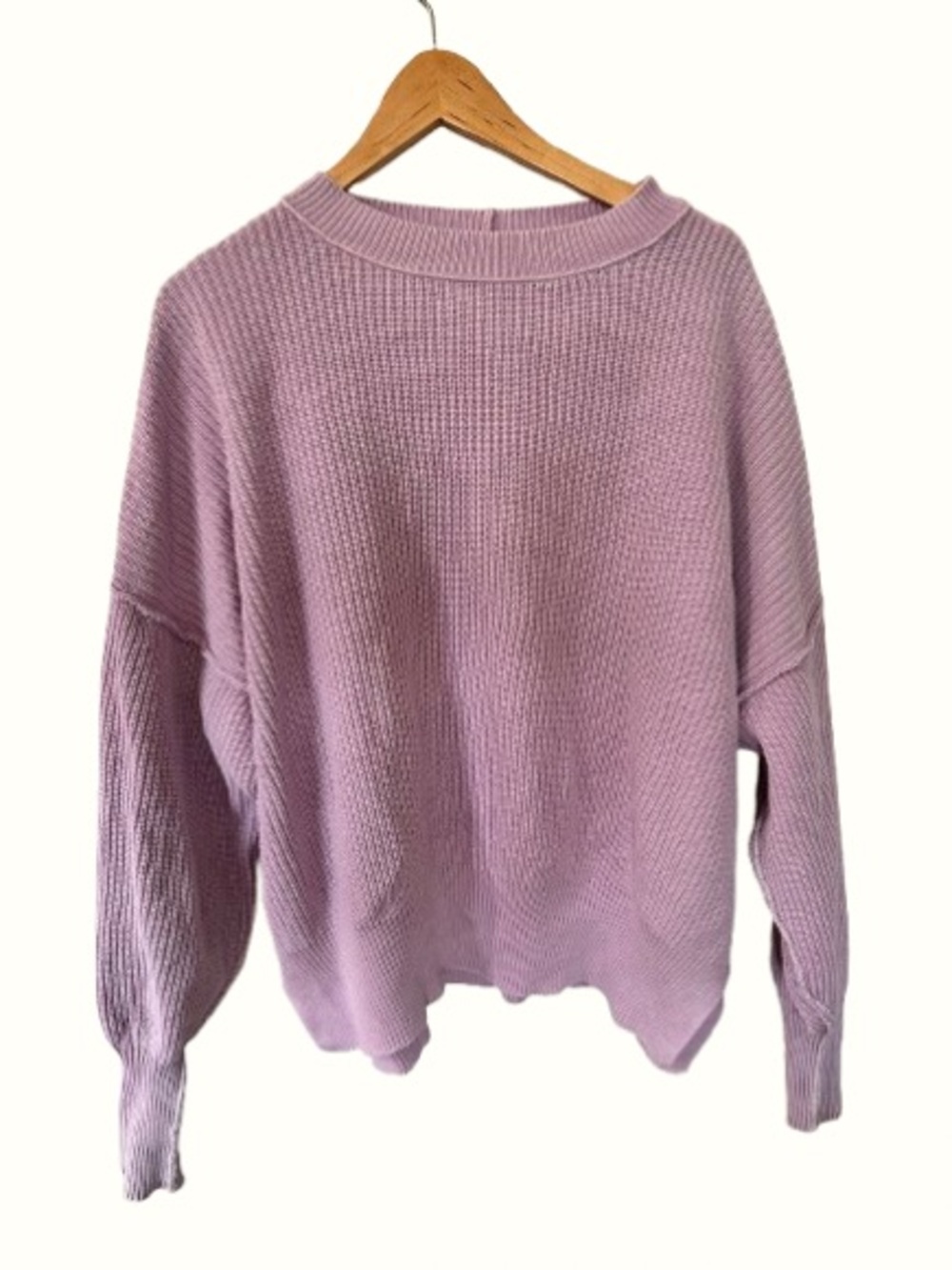 aerie Pastel Lavender Crewneck Sweater